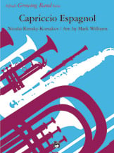 Capriccio Espagnol Concert Band sheet music cover Thumbnail